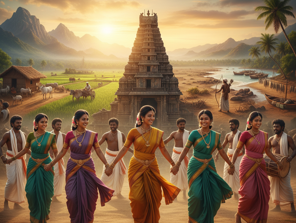 சங்க இலக்கியத்தில் குரவைக் கூத்து